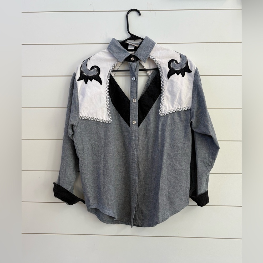 Vintage Western Women's Button Down Shirt